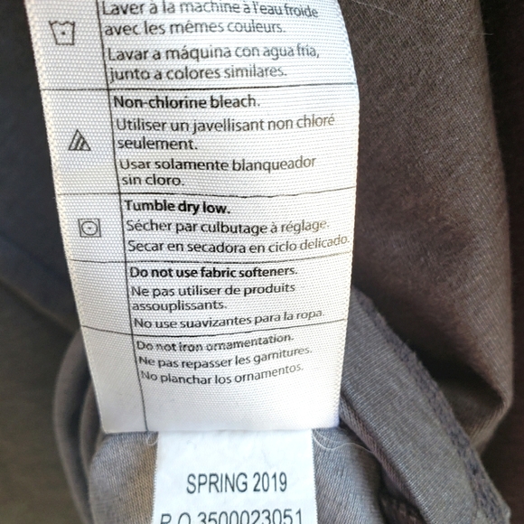 Carhartt Men’s long Sleeve T-shirt. Size: 4XL, Gray. - Picture 7 of 8